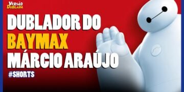 Voz do Baymax e várias outras animações | Márcio Araújo #Shorts