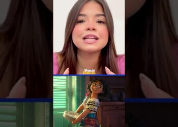 Mari Evangelista voz da Mirabel em Encanto #Shorts