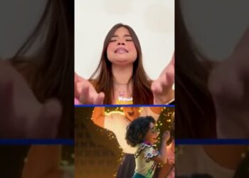 Dubladora da MIRABEL cantando Encanto #shorts