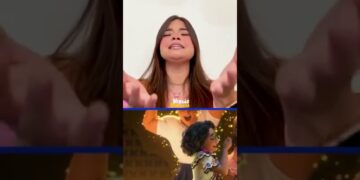 Dubladora da MIRABEL cantando Encanto #shorts