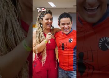 Entrevistando #dubladores na #dublacon #shorts