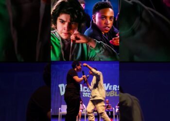 #TeamCobraKai ou #TeamMiagido ? Rodrigo Ribeiro e Victor Hugo na #dublacon2022 #shorts