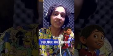 Dublador de Viva – A Vida É uma Festa cantando