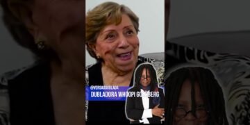 Dubladora Selma Lopes falando da Whoopi Goldberg