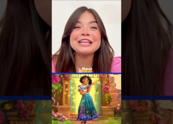 Mari Evangelista cantando Encanto