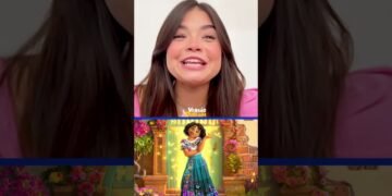 Mari Evangelista cantando Encanto