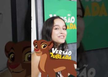 Dubladora da Rani da Guarda do Leão cantando!