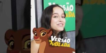 Dubladora da Rani da Guarda do Leão cantando!