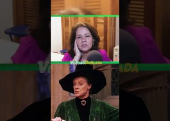 Dubladora da Minerva McGonagall de #harrypotter no #versaodublada
