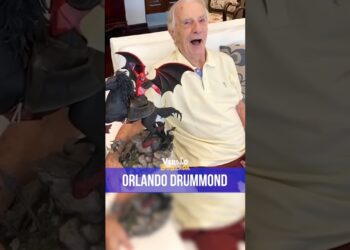 Saudoso dublador Orlando Drummond 💚