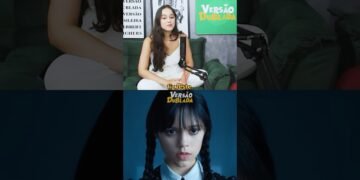 Marianna Alexandre a voz da Wandinha 💚