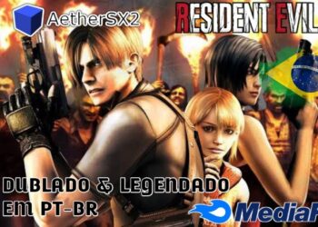RESIDENT EVIL 4 🔥UMA VERSÃO DUBLADA & LEGENDADA EM PT-BR ISO (PS2) ANDROID AETHERSX2