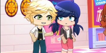 Miraculos Ladybug/ cena do fliperama/ versão dublada /#miraculous #gacha