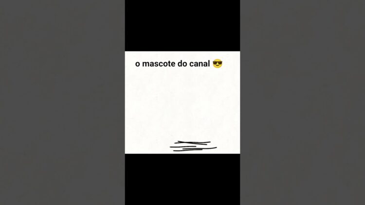 versão dublada da demostração do novo mascote do canal