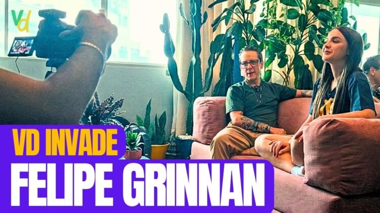 INVADIMOS a casa do DUBLADOR do LEON Felipe Grinnan | VD Invade 01