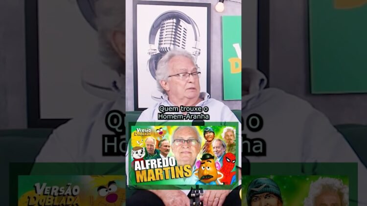 A primeira voz do Homem-Aranha no Brasil!