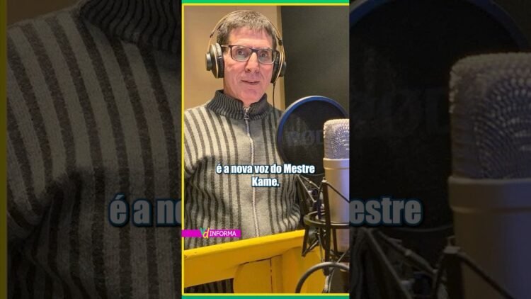 Revelado o novo dublador do Mestre Kame