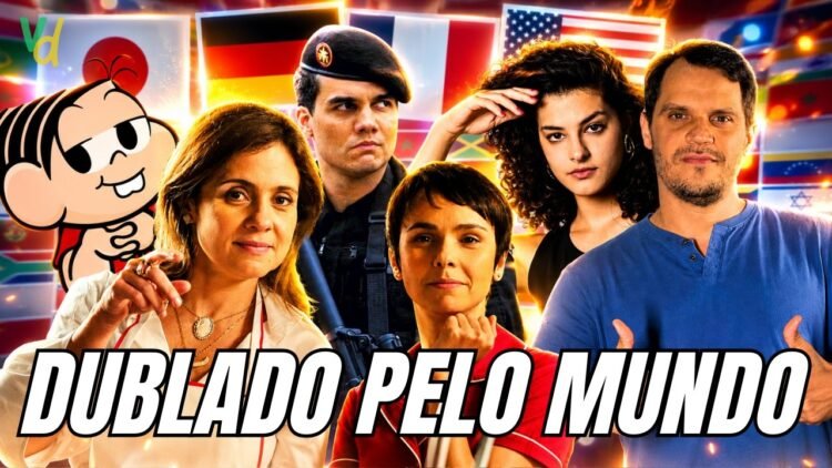 REAGINDO A PRODUÇÕES BRASILEIRAS DUBLADAS EM OUTROS PAÍSES! (Ficou bizarro?) | Chamem os Tiras 07
